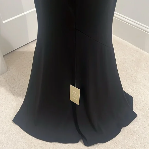 Ladies Stunning Black Evening Maxi Fishtail Skirt - Picture 6 of 6